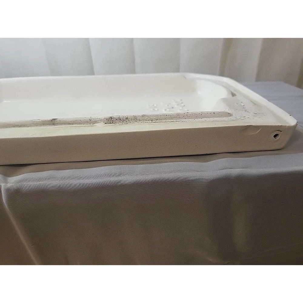 Vintage Crane Toilet Tank Lid - 3-615 CR/PL-T‎ 3-20-002 - Biscuit Color -...